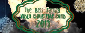 Bell Family Video Christmas Card 2019